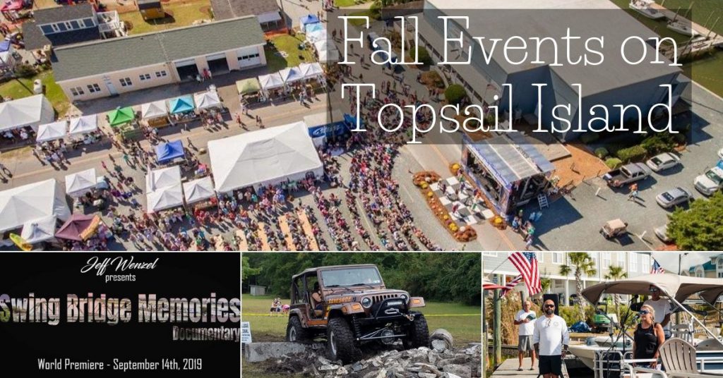 Fall events on Topsail Island, NC